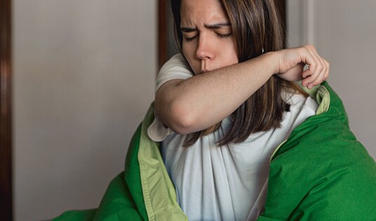 Reizhusten als Symptom einer Bronchitis