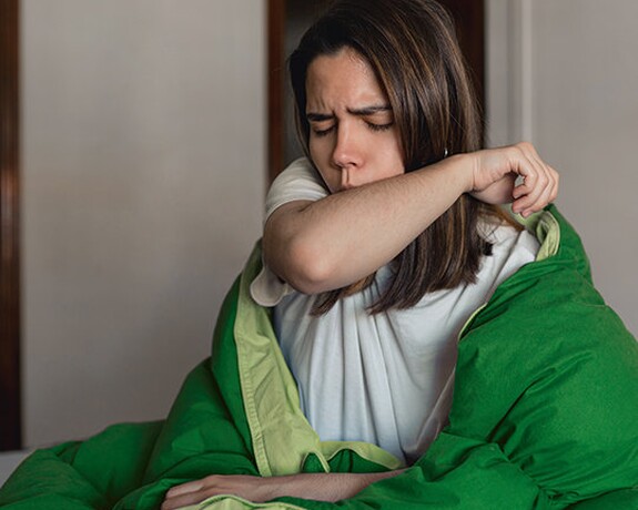 Reizhusten als Symptom einer Bronchitis